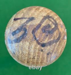 C 1981 Mark Wagner Texas Rangers Vintage Game Used Bat Detroit Tigers