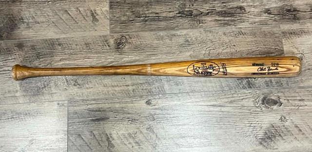 Chris Bando Vintage Game-used Baseball Bat Louisville Slugger S216 Indians #23