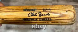 CHRIS BANDO Vintage Game-Used Baseball Bat Louisville Slugger S216 Indians #23