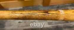 CHRIS BANDO Vintage Game-Used Baseball Bat Louisville Slugger S216 Indians #23
