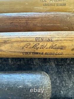 COLLECTIBLE VTG BASEBALL 10 BAT LOT Rose, Ruth, Bench, Jackie Robinson. And More