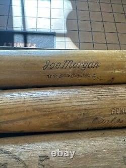 COLLECTIBLE VTG BASEBALL 10 BAT LOT Rose, Ruth, Bench, Jackie Robinson. And More