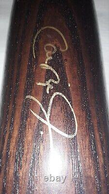 Cal Ripken Jr Signed Bat Louisville Slugger Vintage sport Baseball autograph MLB