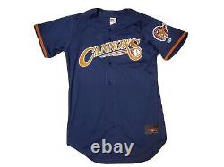 Calgary Cannons Vintage Authentic Game-Worn Baseball Bat Boy Jersey SZ 40 Rare