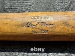Carl Terry No. 225 Clipper Vintage Baseball Bat. No cracks