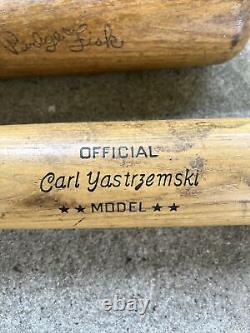 Carl Yastrzemski Boston Ted Sox 35 H&B baseball ball bat Vintage Wood Kentucky