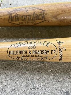 Carl Yastrzemski Boston Ted Sox 35 H&B baseball ball bat Vintage Wood Kentucky