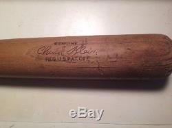 Chuck Klein Vintage Baseball Bat 40 CK Hillerich & Bradsby Co Louisville Slugger