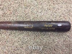 Chuck Knoblauch Game Used Baseball Bat New York Yankees Steiner NYY WSC Vintage