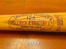 Clete Boyer Yankee Mvp Vintage Unused Genuine Baseball Bat Signed