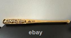 Cleveland Indians All Star Game Carved Wood Bat 1997 Ltd Ed Vintage Baseball MLB