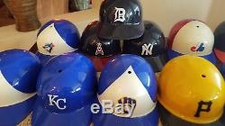 Collection of Baseball Vintage Batting Helmets