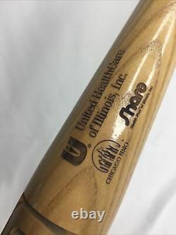 Custom Vintage Wooden Baseball Bat UHCI MVP Chicago HMO Illinois