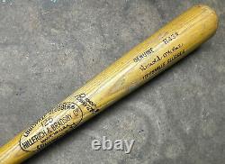 D13 Vtg 80S 33HAL MCRAE HILLERICH BRADSBY R43 PRO MODEL GAME Wood Baseball Bat