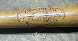 D17 Vtg 40S US MILITARY 34.5 AMYX MFG 200 TED WILLIAMS MAJOR LEAGUE Baseball Bat