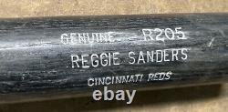 D5 Vtg 35 GAME USED REGGIE SANDERS R205 LOUISVILLE 125 CINCINNATI Baseball Bat