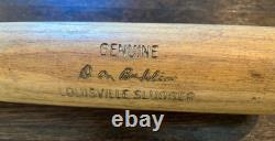 DON BUDDIN GAME USED BASEBALL BAT BOSTON RED SOX HOUSTON COLT 45's TIGERS VTG