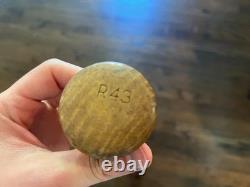 DON BUDDIN GAME USED BASEBALL BAT BOSTON RED SOX HOUSTON COLT 45's TIGERS VTG