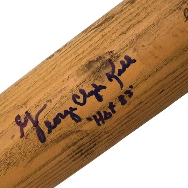 Detroit Tigers George Kell Autographed Vintage Wilson Mlb Baseball Bat (beckett)