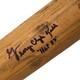 Detroit Tigers George Kell Autographed Vintage Wilson Mlb Baseball Bat (beckett)