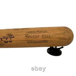 Detroit Tigers George Kell Autographed Vintage Wilson MLB Baseball Bat (BECKETT) Detroit Tigers George Kell Autographed Vintage Wilson MLB Baseball Bat (BECKETT)