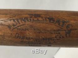 Diamond MFG Co The Bingler Baseball Bat St. Louis US Antique Vintage Wood 35