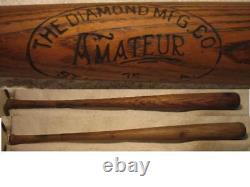 Diamond Manufacturing Co. Amateur Vintage Game Used circa 1930 Bat Barnell