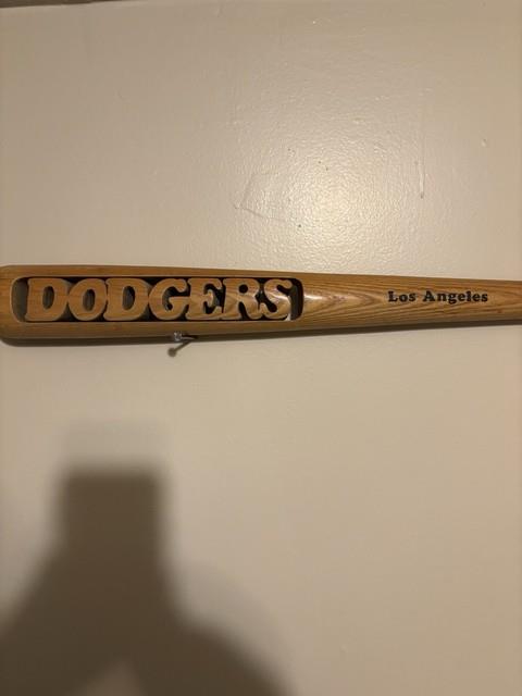 Dodgers Commemorative Bat By The Batsmith