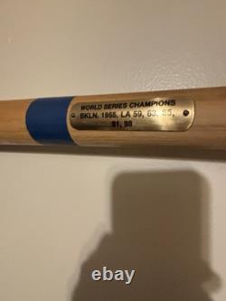 Dodgers Commemorative Bat By the Batsmith