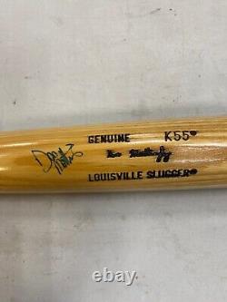 Don Mattingly Louisville Slugger K55 Bat 34 Signed No COA