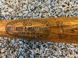 Don Sutton Game Used Baseball Bat Vtg Los Angeles Dodgers Hof (1969) Psa 7