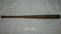 E. G. Simmons Swatter 50 H Wooden Baseball Bat Circa 1920 Vintage Wood Bat