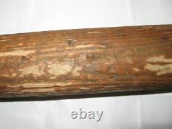 E. G. Simmons Swatter 50 H Wooden Baseball Bat Circa 1920 Vintage Wood Bat