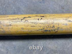 E2 ANTIQUE 1900S-10S Vtg 33.5 OSHKOSH TOOLS CO WISCONSIN Wood Baseball Bat