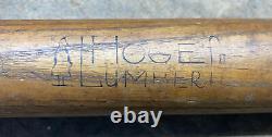 E4 RARE ANTIQUE VTG 20S 30S 34 HOGE LUMBER CHRISTMAS TREE Wood Baseball Bat