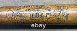 E6 ANTIQUE VTG 30S 36 40JC JOE CRONIN BONE RUBBED HILLERICH H&B Baseball Bat