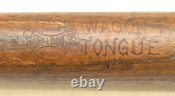 EARLY SPALDING WAGON TONGUE BASEBALL BAT No. 3/0 EARLY SPALDING WAGON TONGUE BASEBALL BAT No. 3/0