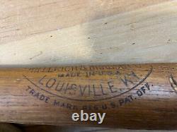 EX Antique Vtg 33 1930s KEN WILLIAMS 40KW Hillerich Bradsby Baseball Bat