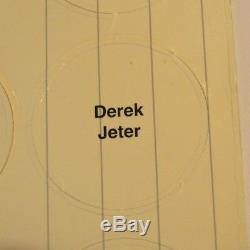 EXTREMELY RARE! DEREK JETER BATS CAPS Playing Card, Vintage