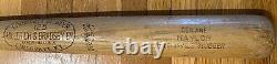 Earl Naylor Vintage Game Used Bat 1946 Brooklyn Dodgers Phillies St. Paul Saints