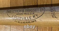 Earl Naylor Vintage Game Used Bat 1946 Brooklyn Dodgers Phillies St. Paul Saints
