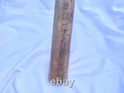 Early 1900's Double Knobbed Baseball Bat Antique Vintage