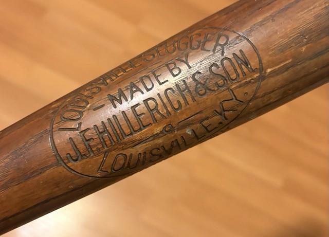Early 1900's Hillerich & Son Game Used Baseball Bat. 33 Uncracked