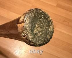 Early 1900's Hillerich & Son Game Used Baseball Bat. 33 Uncracked