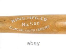 Early 1900's King MFG. Co. 36 No. 500 Official Major League Bat