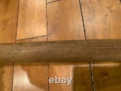 Early 1900's Vintage Old Hickory Baseball Bat Model W 35 Super Rare