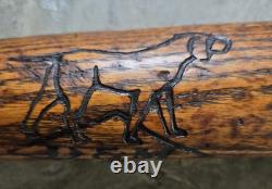 Early 1900s Draper Maynard D&M Wood Bat, No. 20. Lucky Dog No Spots Early 1900s Draper Maynard D&M Wood Bat, No. 20. Lucky Dog No Spots