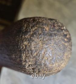 Early 1900s Draper Maynard D&M Wood Bat, No. 20. Lucky Dog No Spots Early 1900s Draper Maynard D&M Wood Bat, No. 20. Lucky Dog No Spots