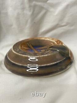 Early Cigar Chicago Cubs Baseball Bat Ball Ashtray Monmouth Pottery Vtg antique