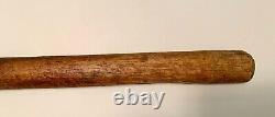 Early Handmade Baseball Bat Vintage 19th Century